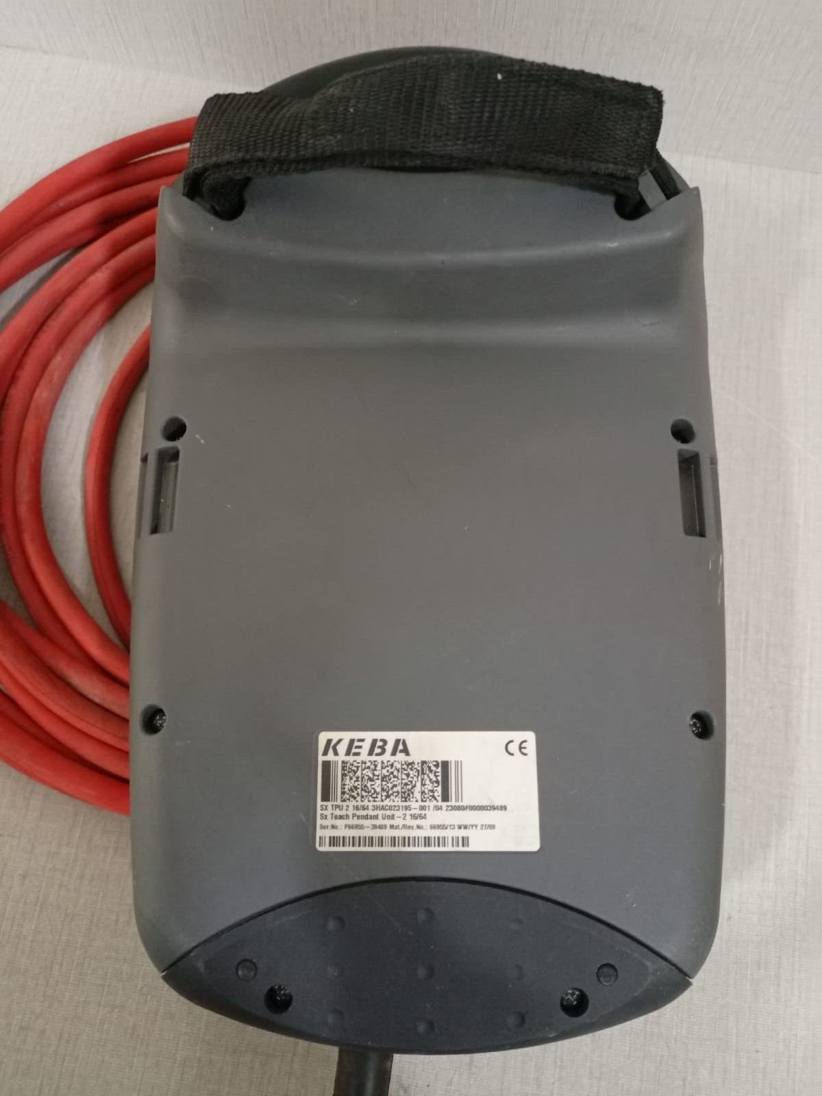 KEBA SX TPU 2 16/64 3HAC023195-001 /04 KEBA SX TPU 2 16/64 3HAC023195-001 /04 SX Teach Pendant Unit-2 16/64 7