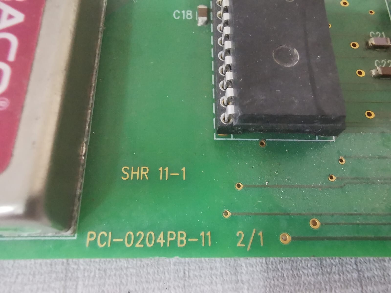 Unbranded PCI-0204PB-11 2/1 PCI-0204PB-11 2/1 COMMUNICATION INTERFACE BOARD 6