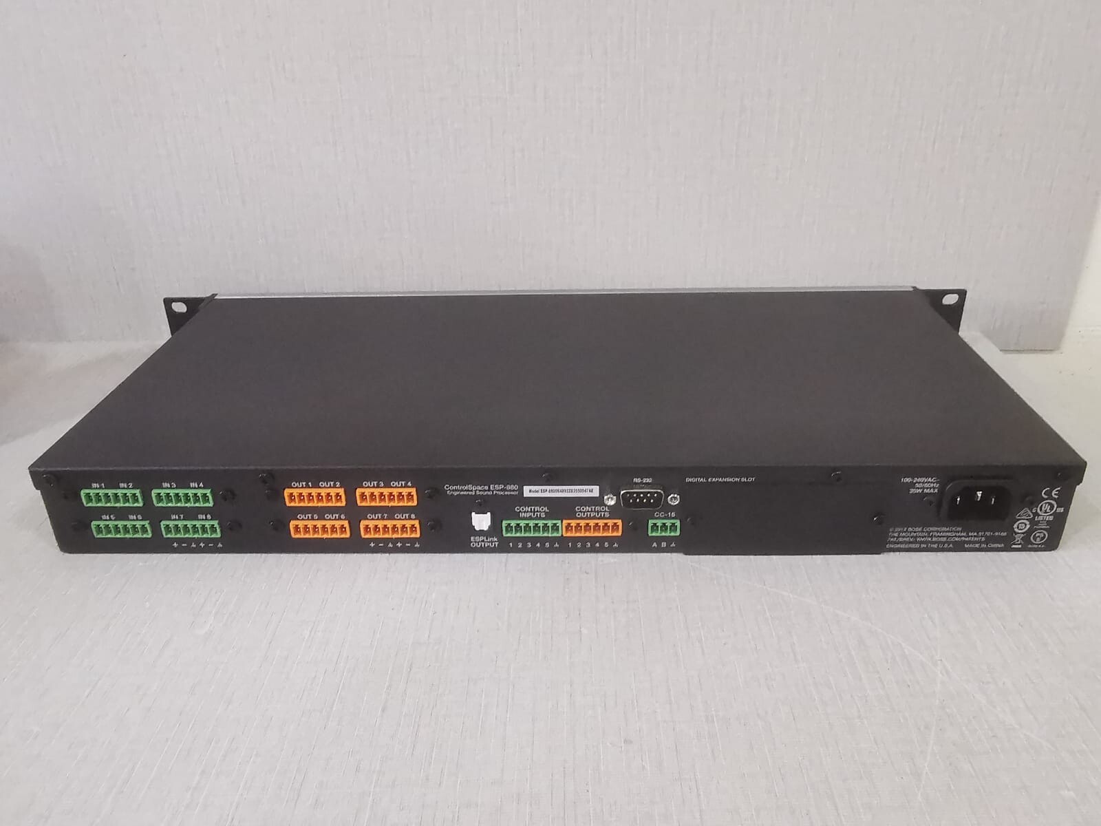 BOSE ESP-880 BOSE ControlSpace ESP-880 Engineered Sound Processor 4
