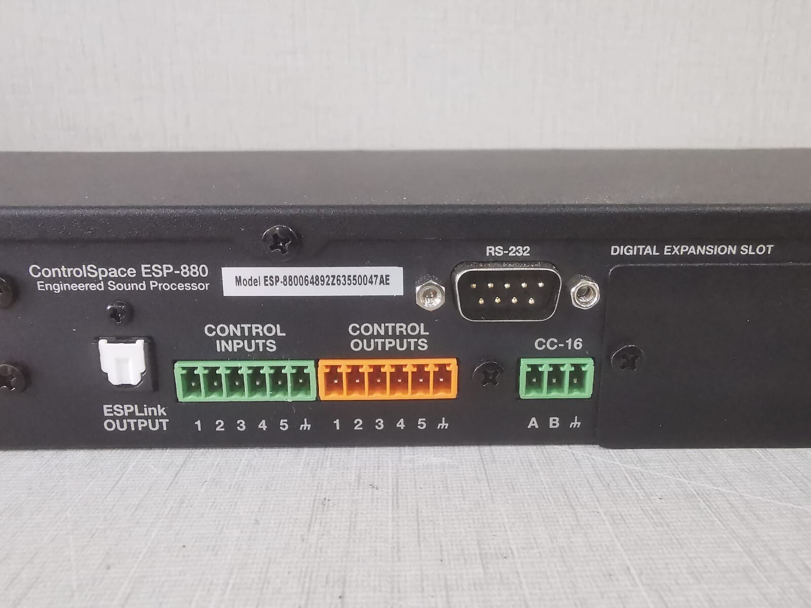 BOSE ESP-880 BOSE ControlSpace ESP-880 Engineered Sound Processor 9