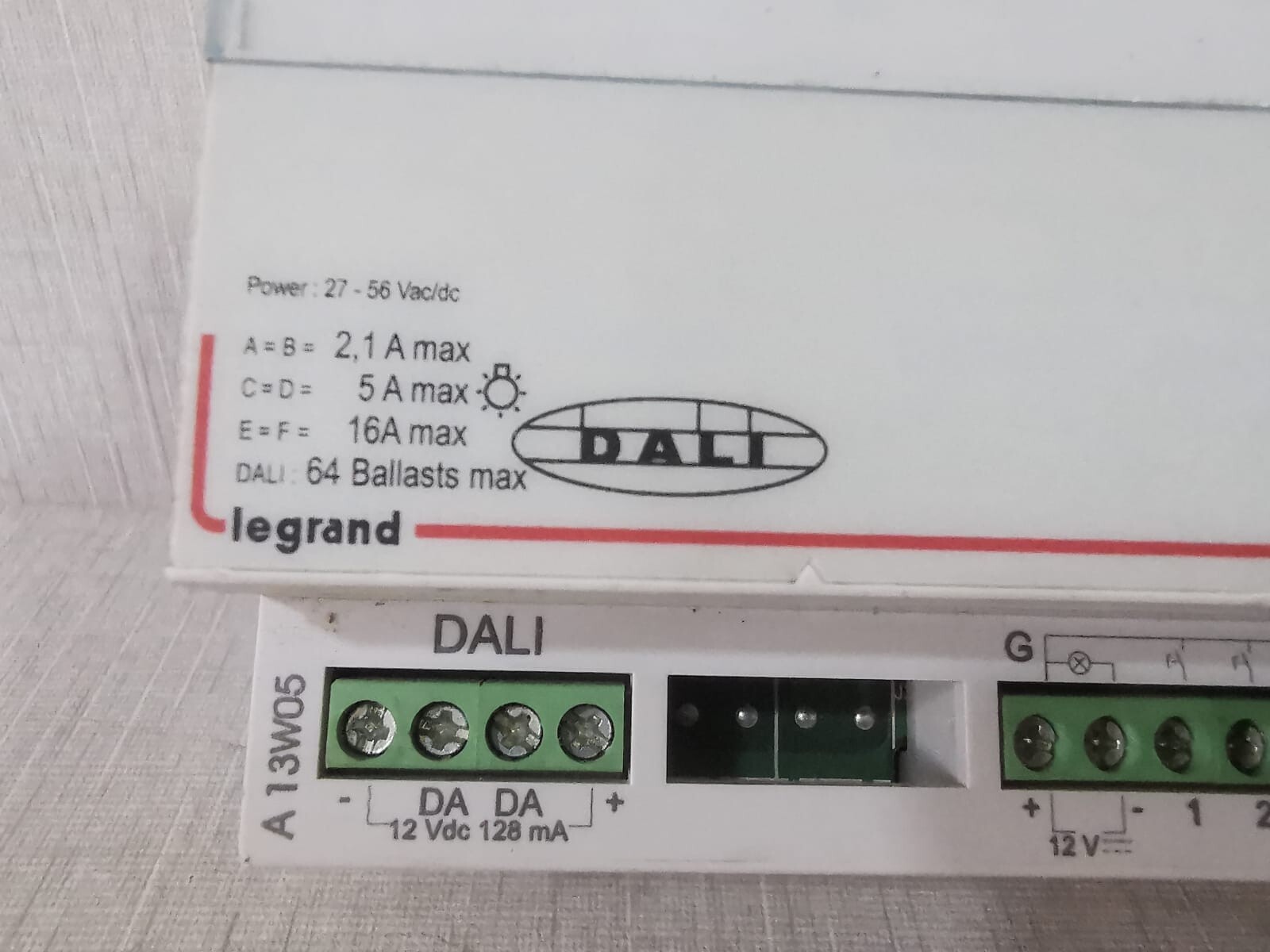 Legrand A13W05 Legrand 048422 Room Controller A13W05 4