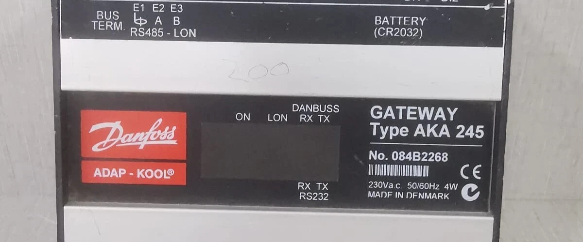 Danfoss Type AKA 245 Danfoss ADAP-KOOL GATEWAY Type AKA 245 2
