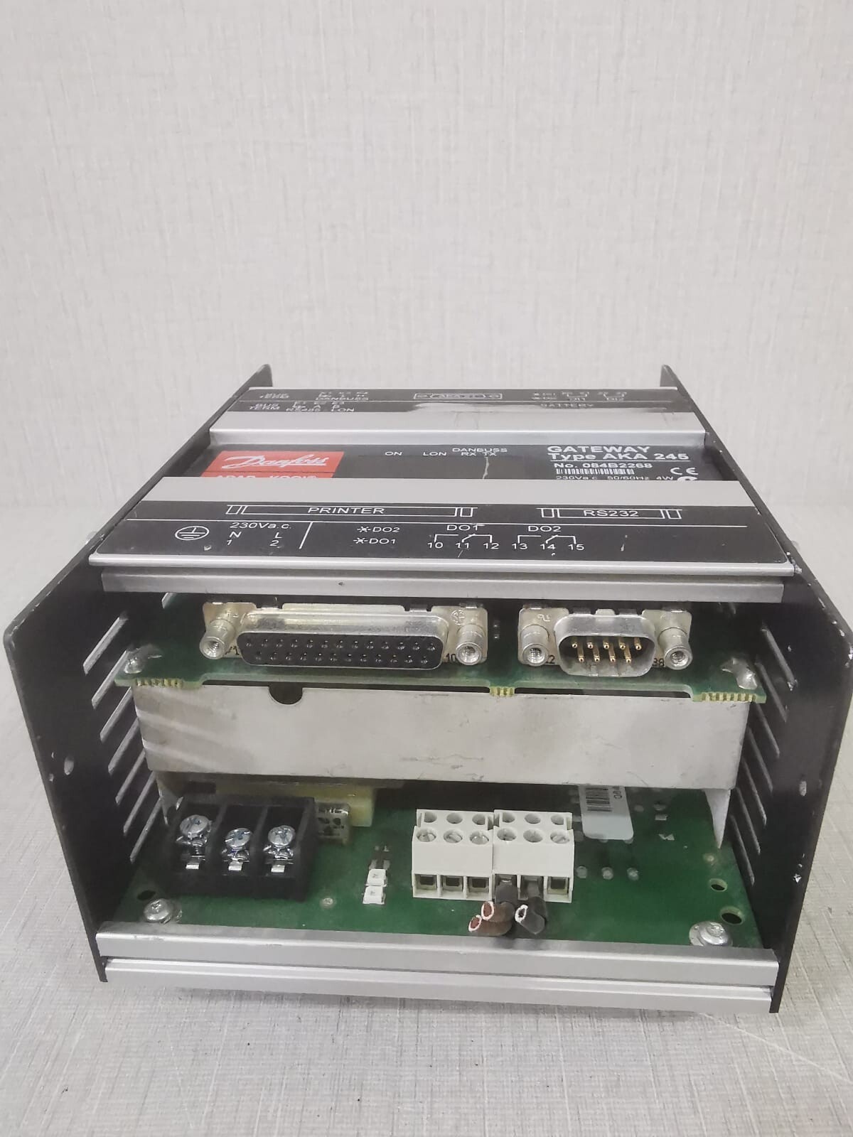 Danfoss AKA-245 Danfoss ADAP-KOOL GATEWAY Type AKA 245 Damaged Screen 3