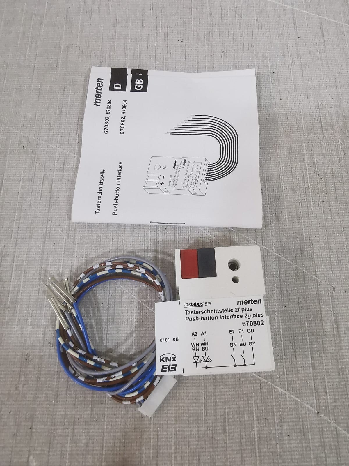 Merten 670802 MERTEN 670802 Test Sensor KNX 2