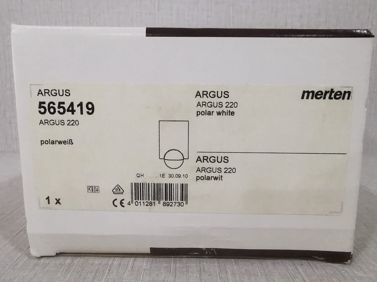 MERTEN 565419 MERTEN 565419 ARGUS 220 MOTION DETECTOR 16A 230V-50Hz 3