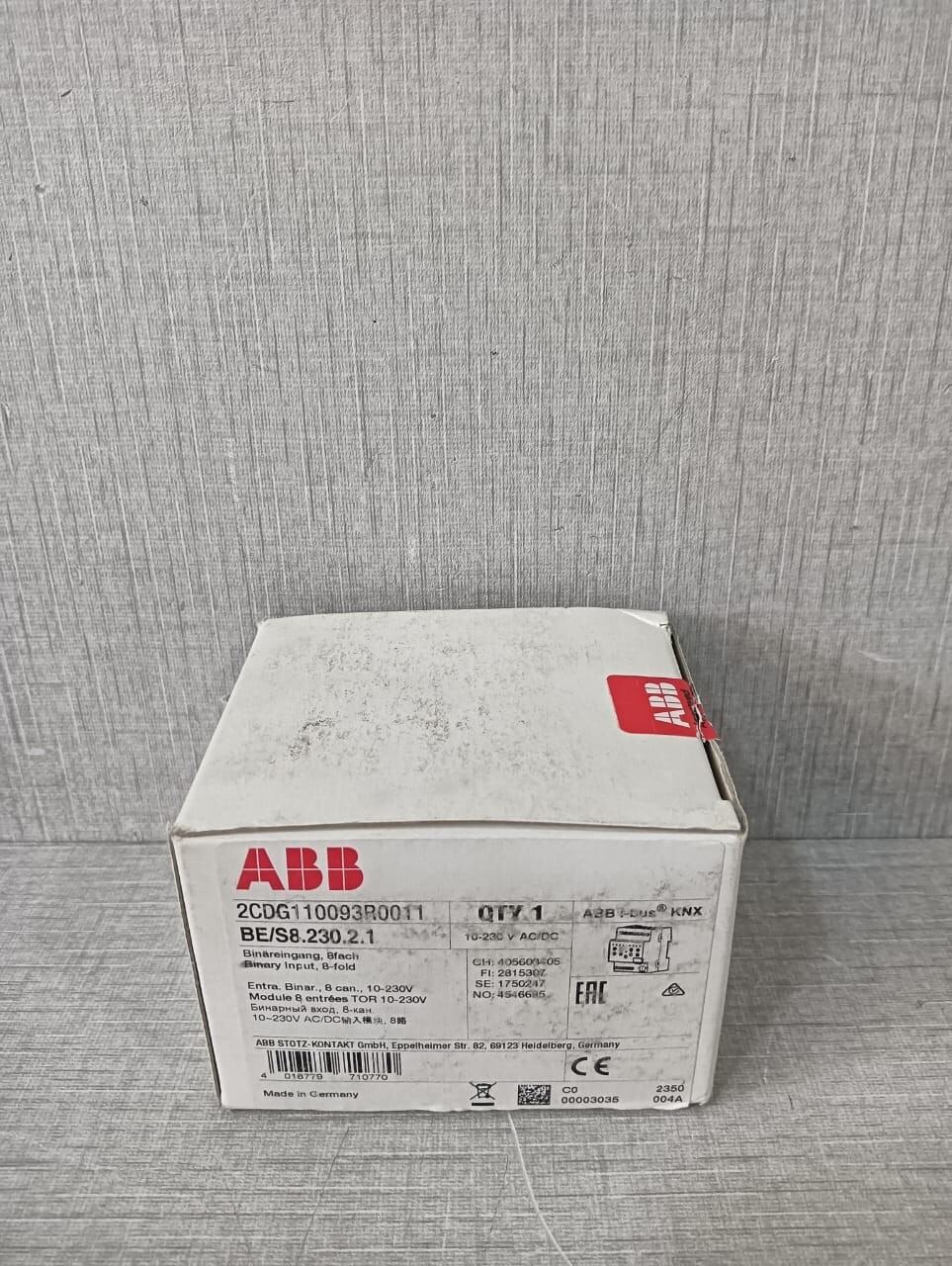 ABB 2CDG 110 093 R0011 ABB BE/S 8.230.2.1 Blind Actuator 2CDG110093R0011 10