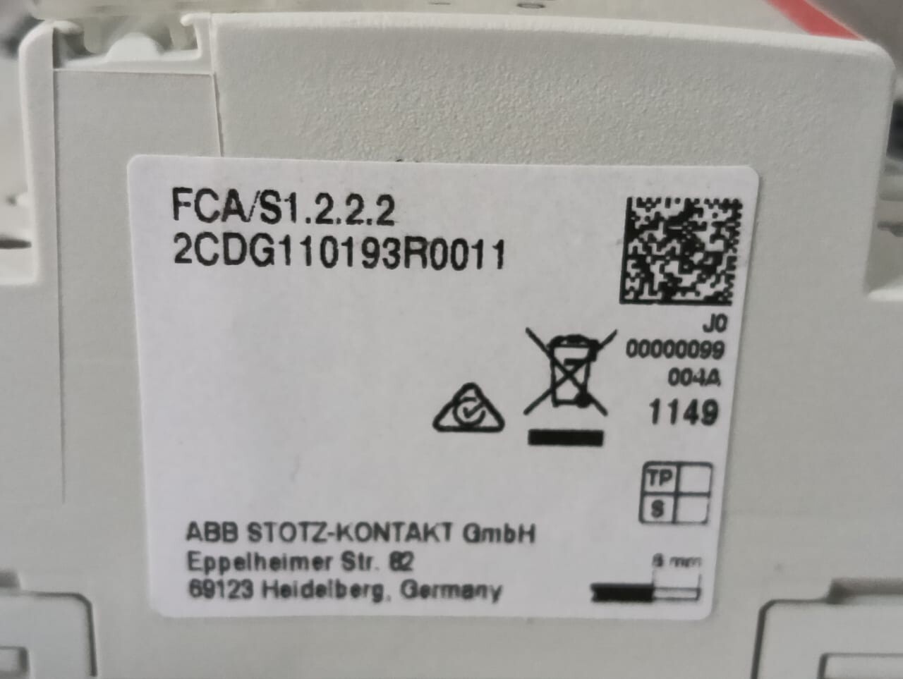 ABB 2CDG110193R0011 ABB FCA/S 1.2.2.2 Fan coil Actuator 2CDG110193R0011 5