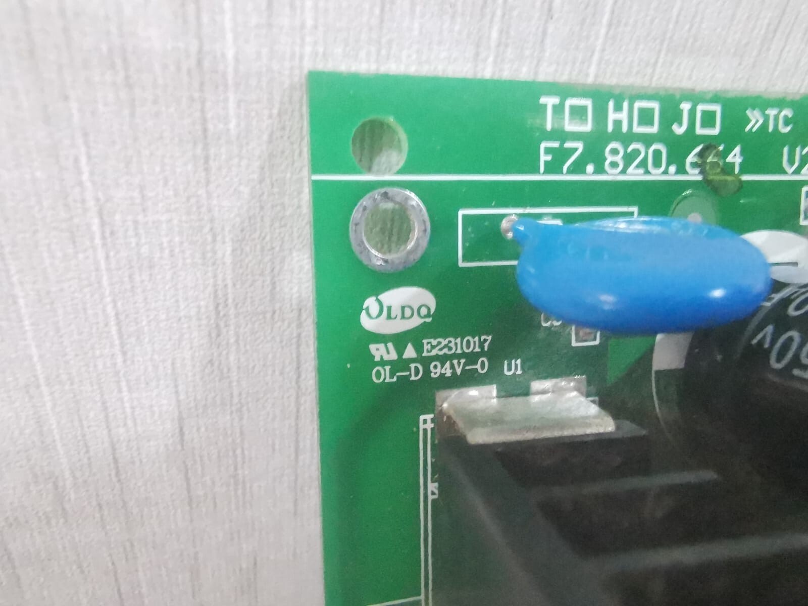 TOHOJO F7.820.665 aV2 TOHOJO F7.820.665 aV2 CONTROL BOARD 3