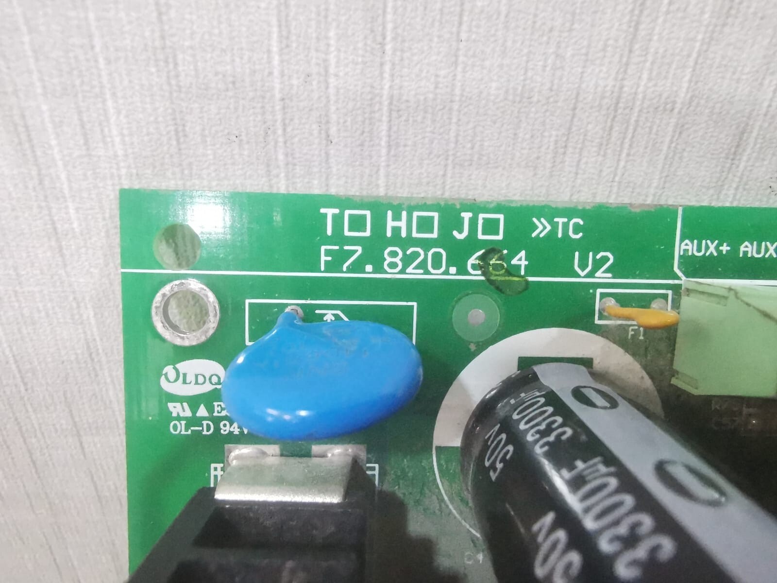 TOHOJO OL-D 94V-0 TOHOJO F7.820.664 V2 CONTROL BOARD OL-D 94V-0 2