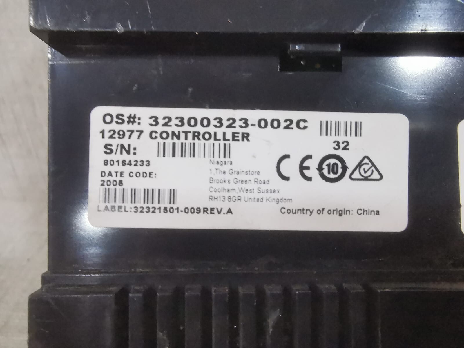 ANATEL 32326273-001 Rev.C ANATEL 12977 CONTROLLER 32326273-001 Rev.C 5