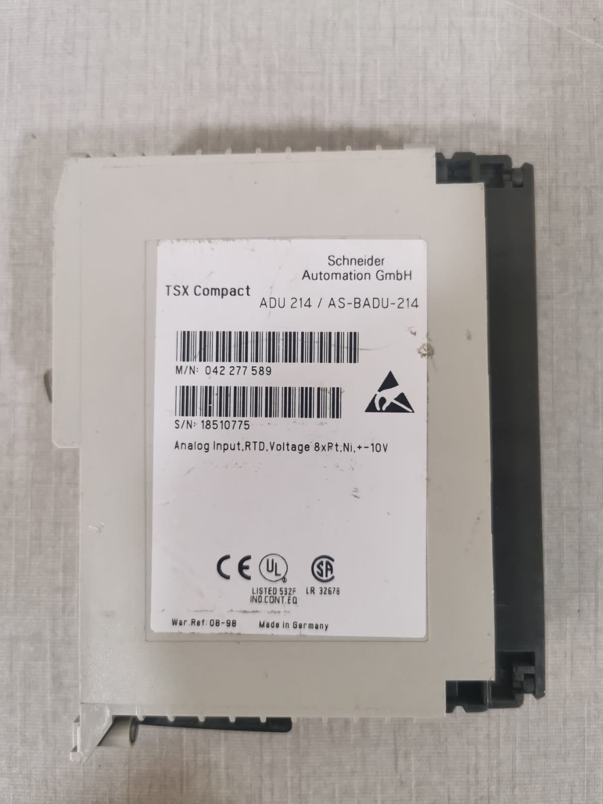 Schneider ADU 214/AS-BADU-214 Schneider TSX Compact ADU 214/AS-BADU-214 4