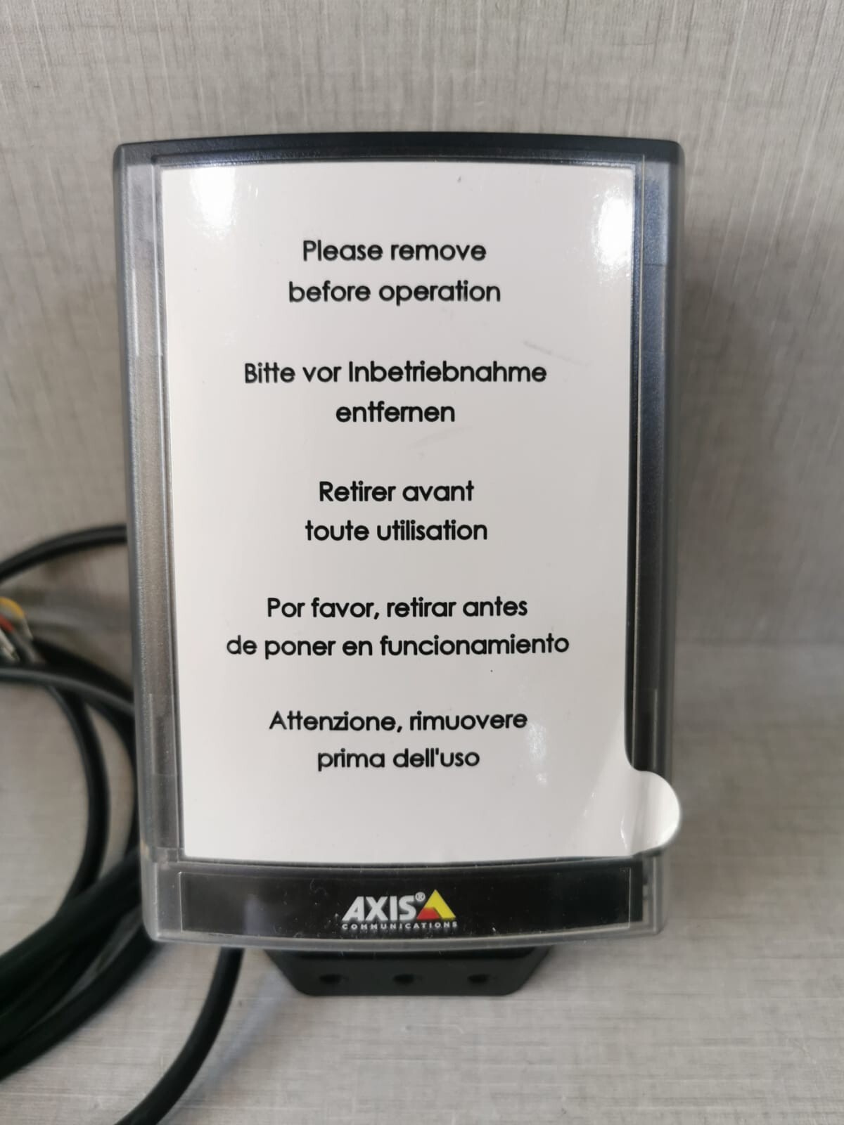 AXIS 5505-451 AXIS T90B20 IR- LED Illuminator 5505-451 12-24V DC/AC 24W 4