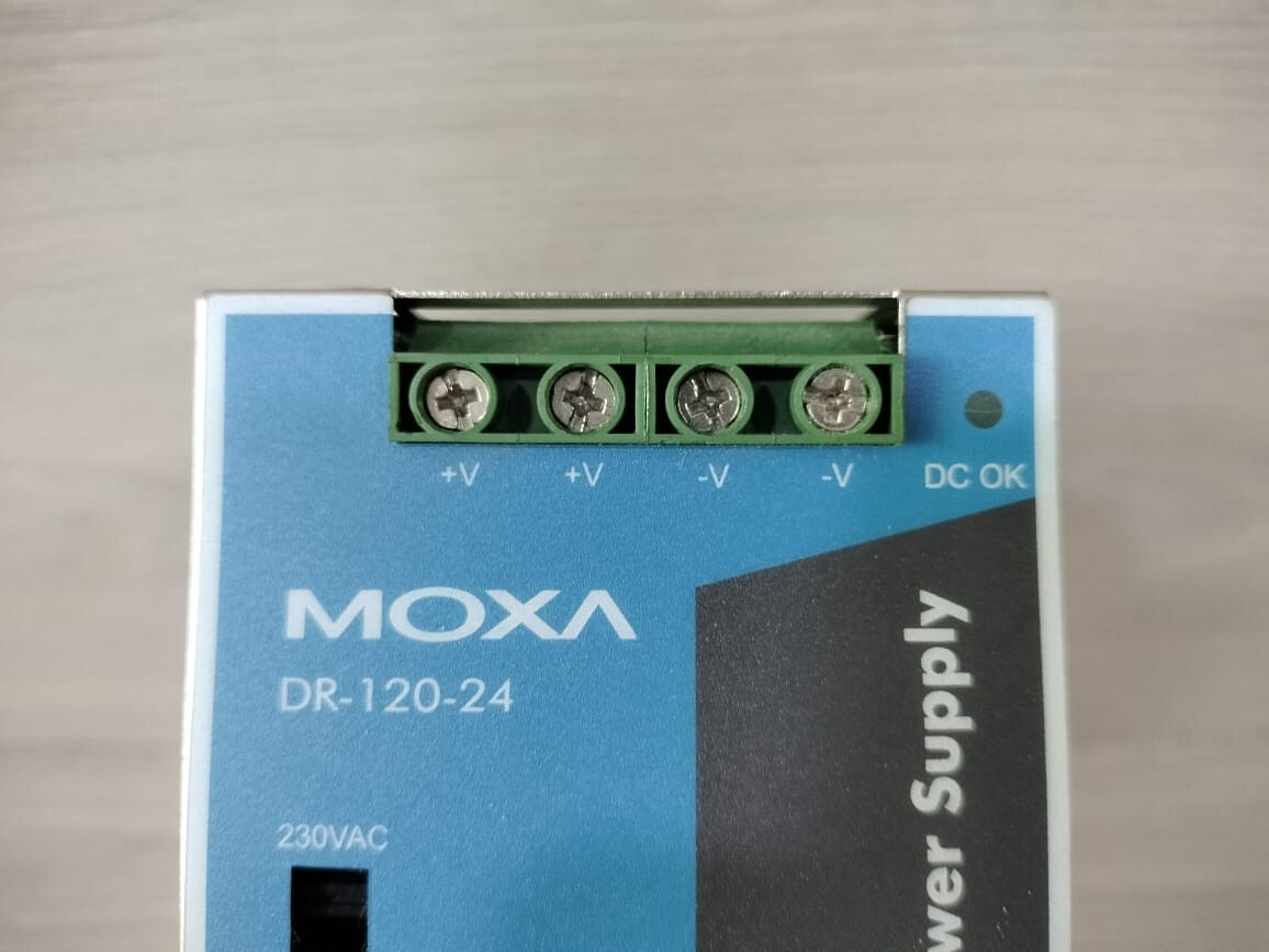 Moxa DR-120-24 MOXA DR-120-24 DIN-Rail POWER SUPPLY 2