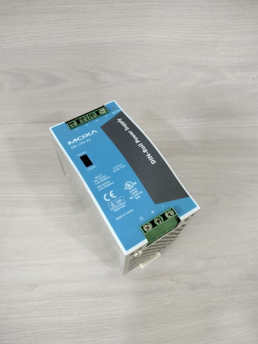 Moxa DR-120-24 MOXA DR-120-24 DIN-Rail POWER SUPPLY 4