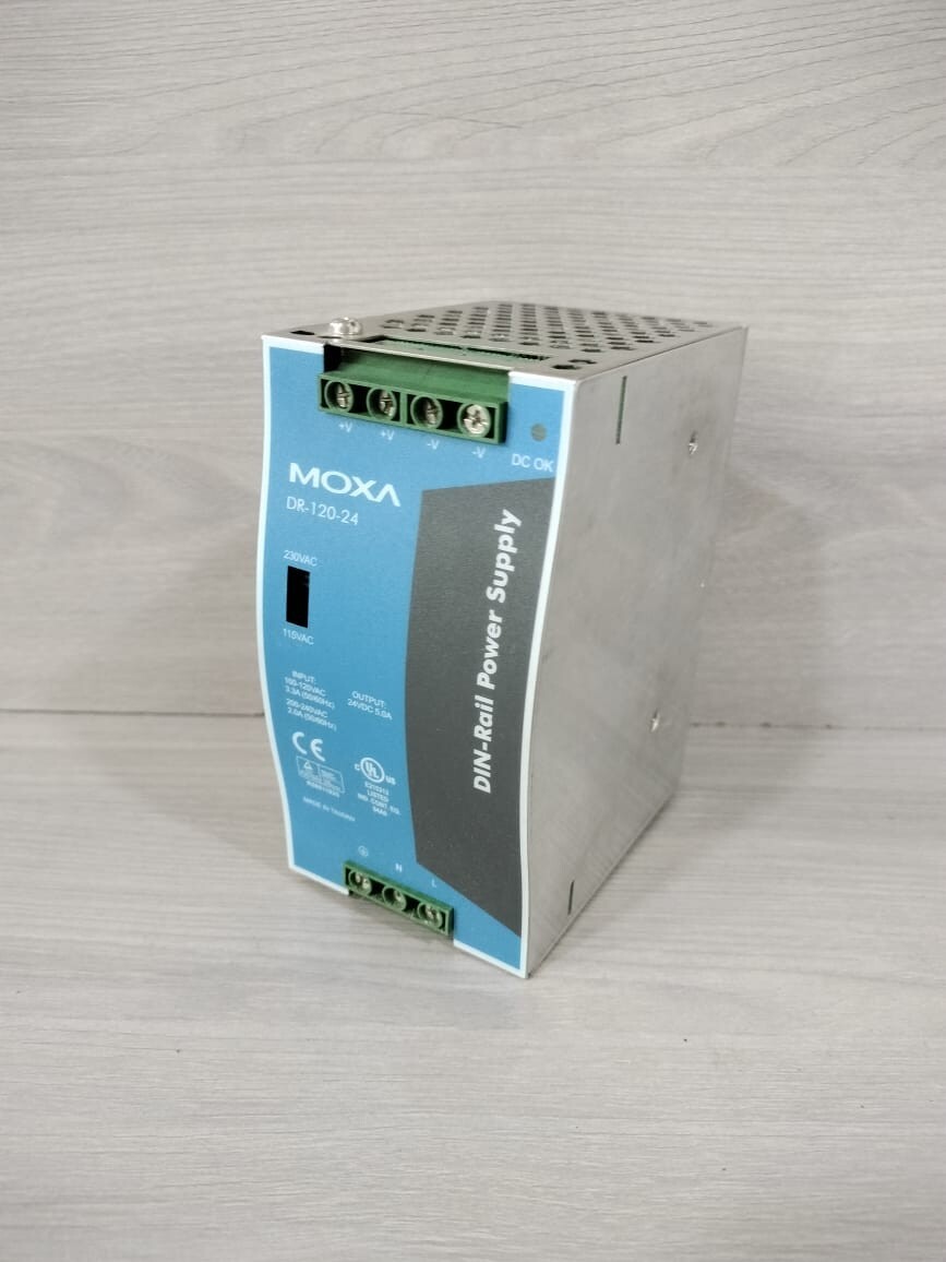 Moxa DR-120-24 MOXA DR-120-24 DIN-Rail POWER SUPPLY 6