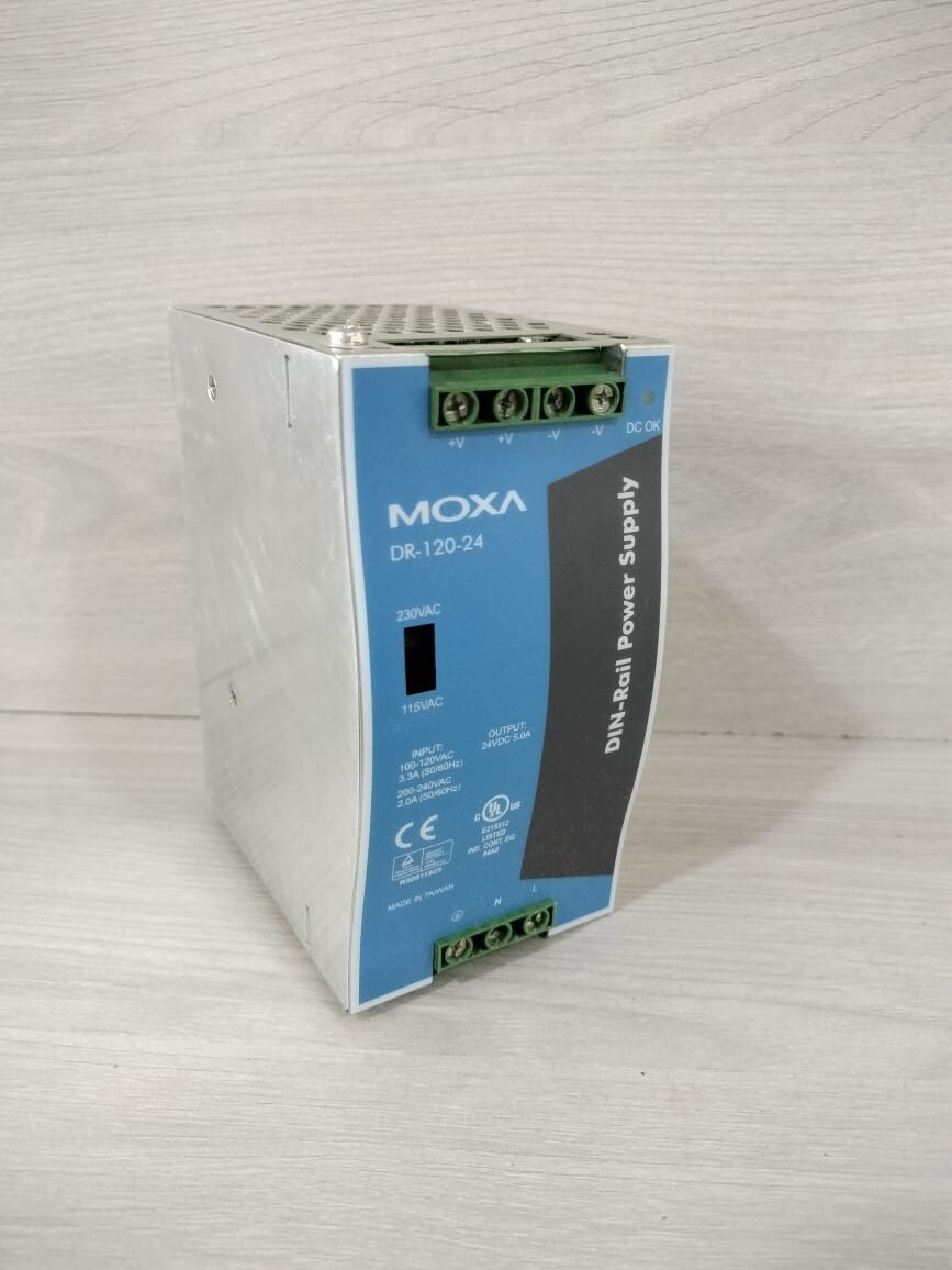 Moxa DR-120-24 MOXA DR-120-24 DIN-Rail POWER SUPPLY 7