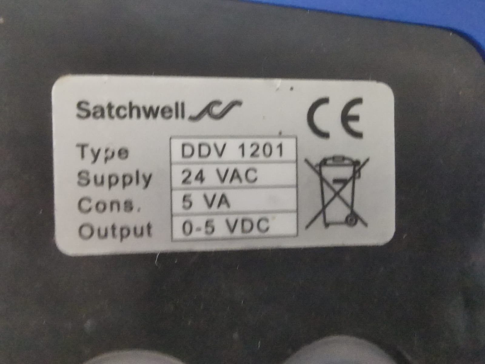Satchwell DDV-1201 Satchwell DDV 1201 Air Velocity Detector 2
