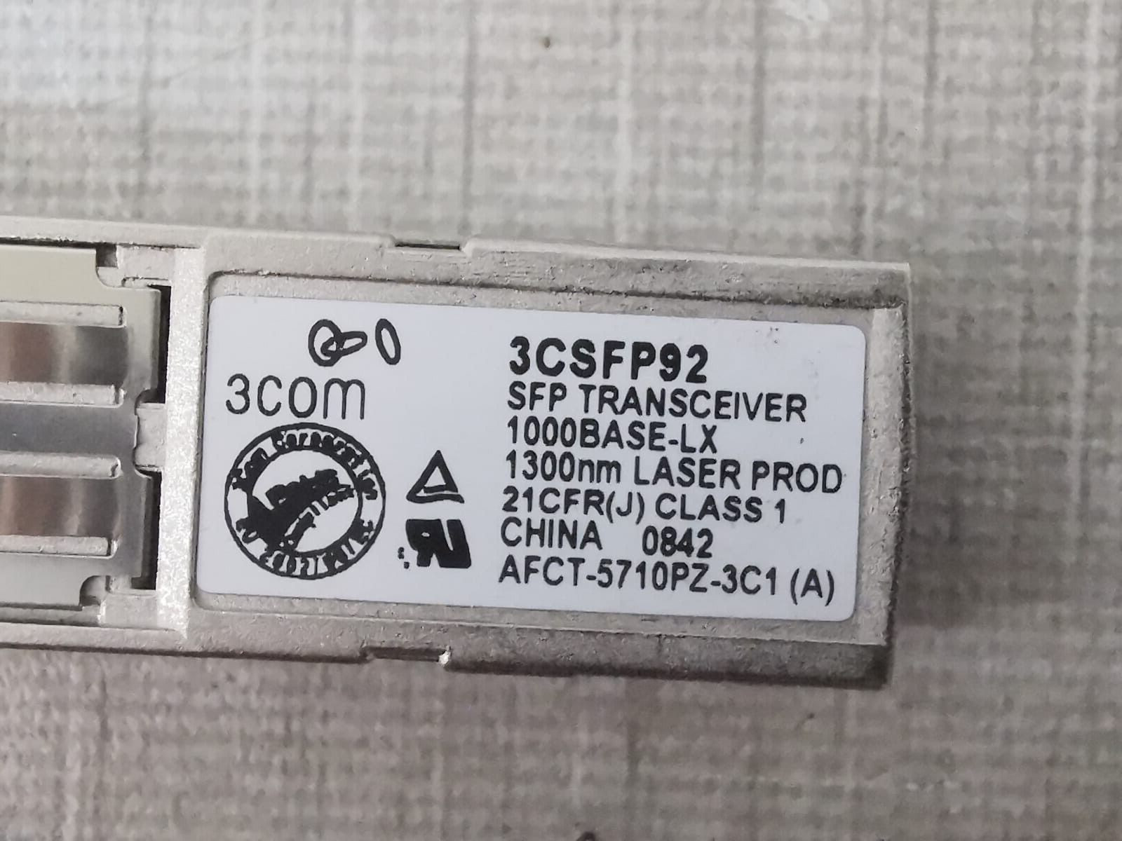 3COM 3CSFP92 3COM 3CSFP92 SFP TRANSCEIVER 4