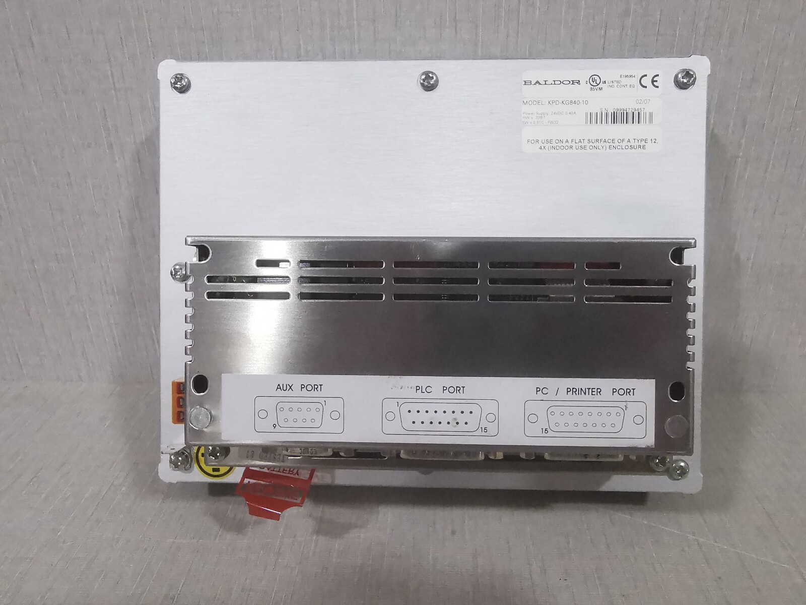 Baldor KPD-KG840-10 BALDOR KPD-KG840-10 Numeric keypad 2