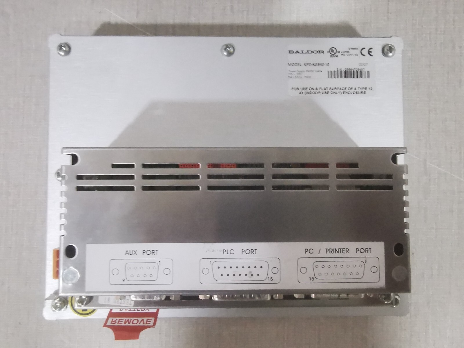 Baldor KPD-KG840-10 BALDOR KPD-KG840-10 Numeric keypad 4