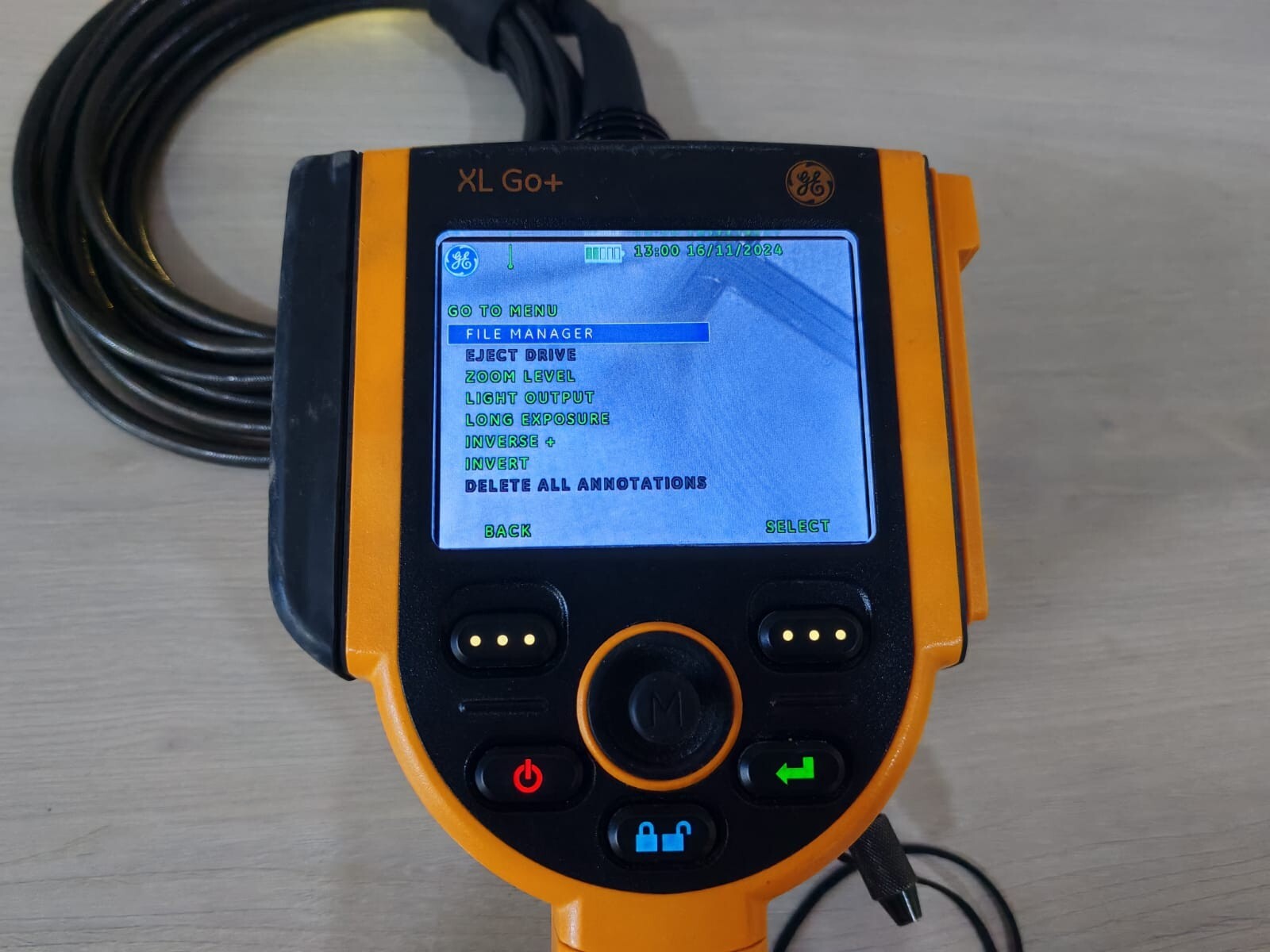 GE XL-GO+ GE XL Go+ Inspection Technologies - without battery & probe 3