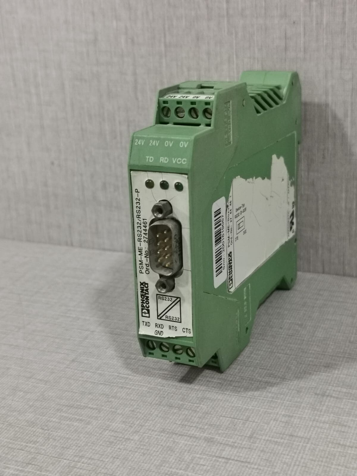 Phoenix Contact RS232/RS232-P PHOENIX CONTACT PSM-ME-RS232/RS232-P INTERFACE CONVERTER 2
