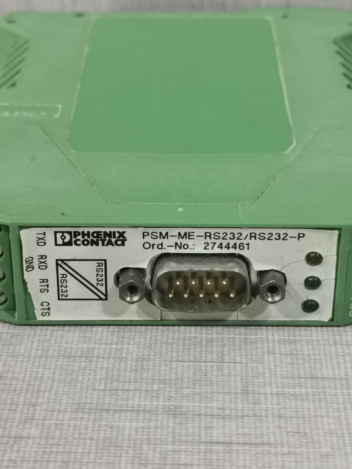 Phoenix Contact RS232/RS232-P PHOENIX CONTACT PSM-ME-RS232/RS232-P INTERFACE CONVERTER 5