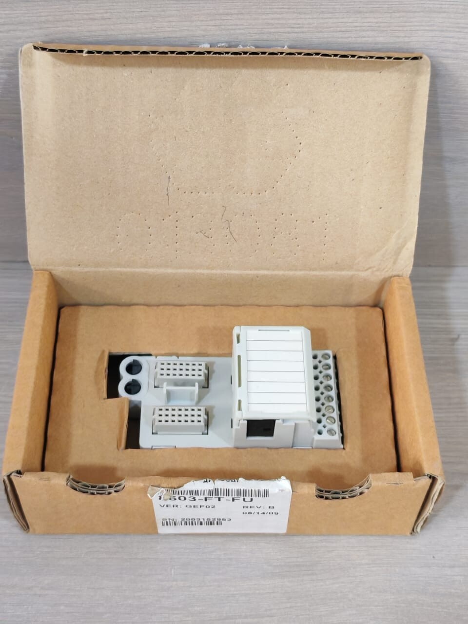 GE FANUC 8603-FT-FU VER.GEF02 REV.B FIELD TERMINAL
