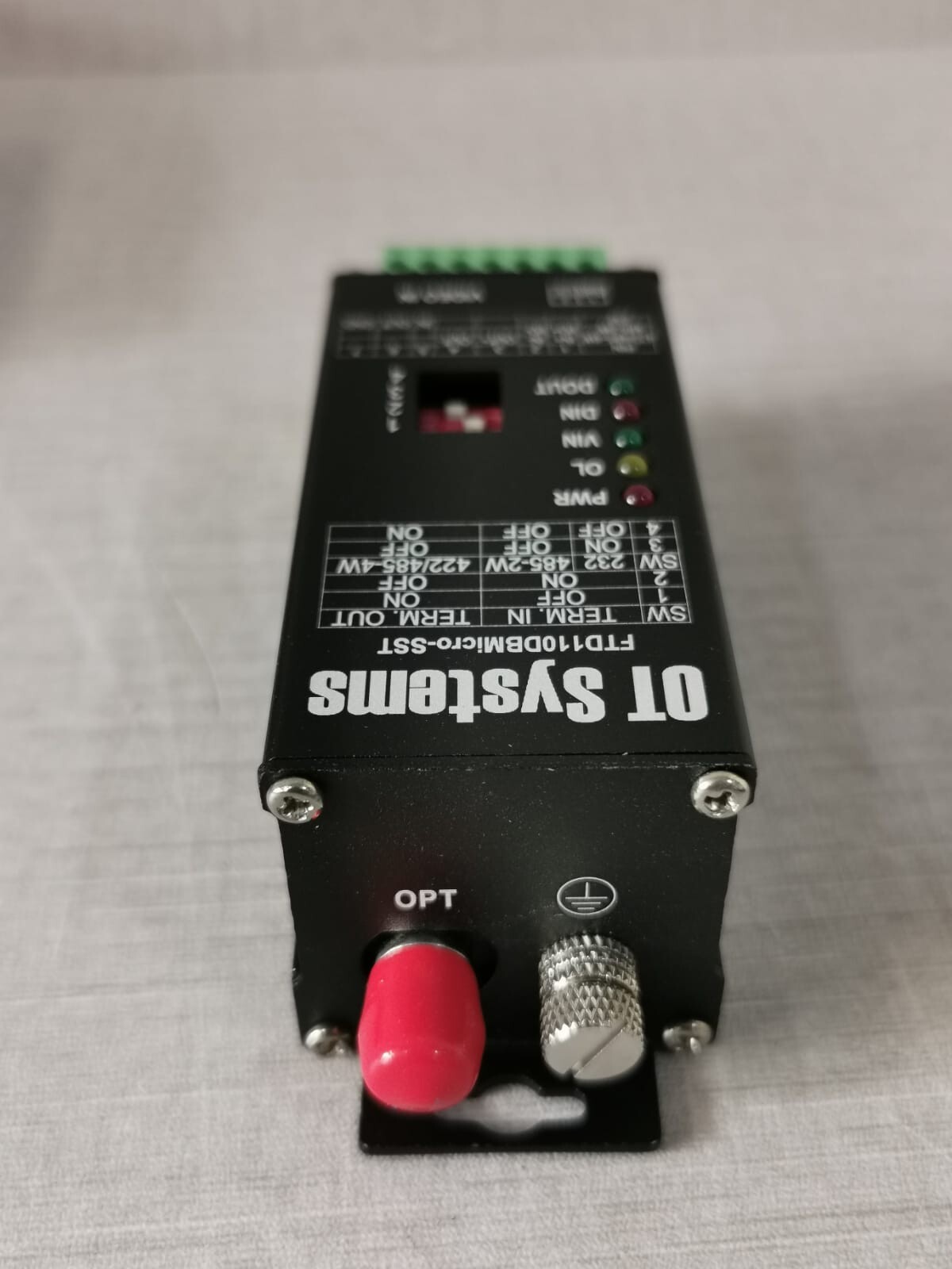 OT Systems FTD110DBMICRO-SST OT Systems FTD110DBMicro-SST Video Transmission Transducer Controller 8