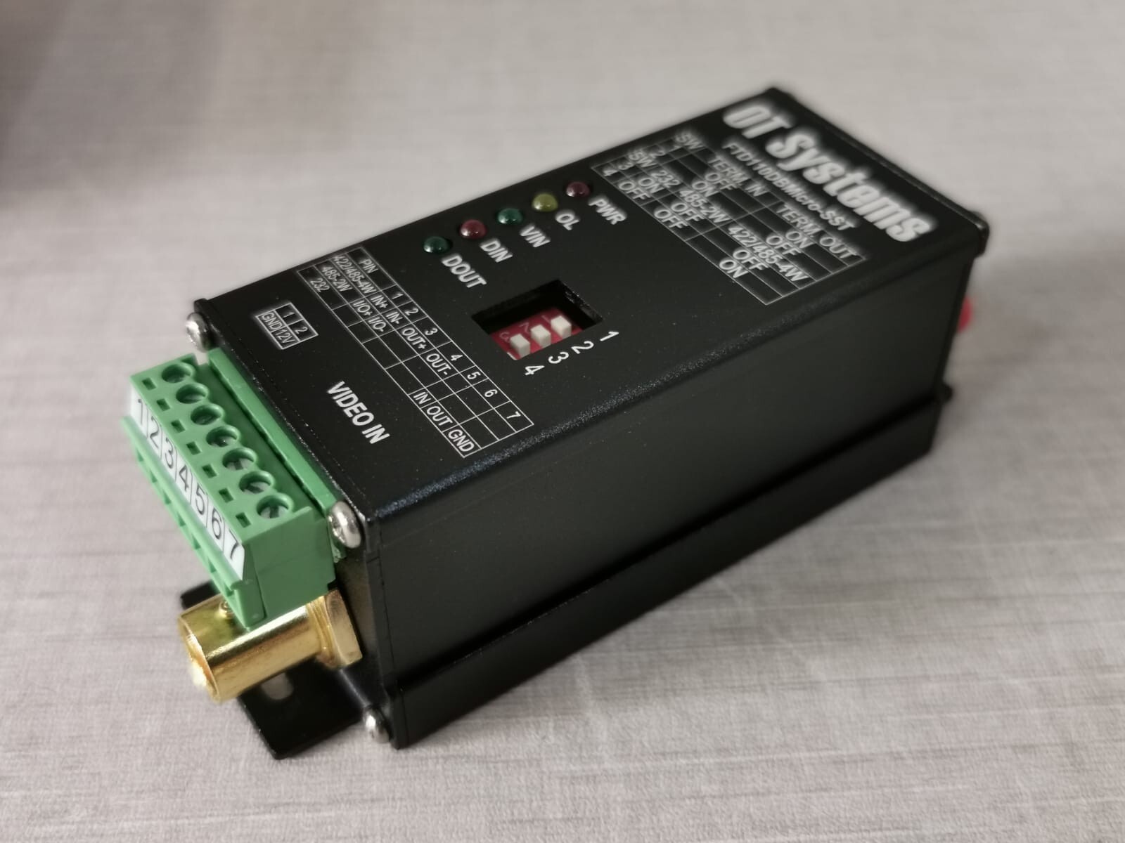 OT Systems FTD110DBMICRO-SST OT Systems FTD110DBMicro-SST Video Transmission Transducer Controller 10