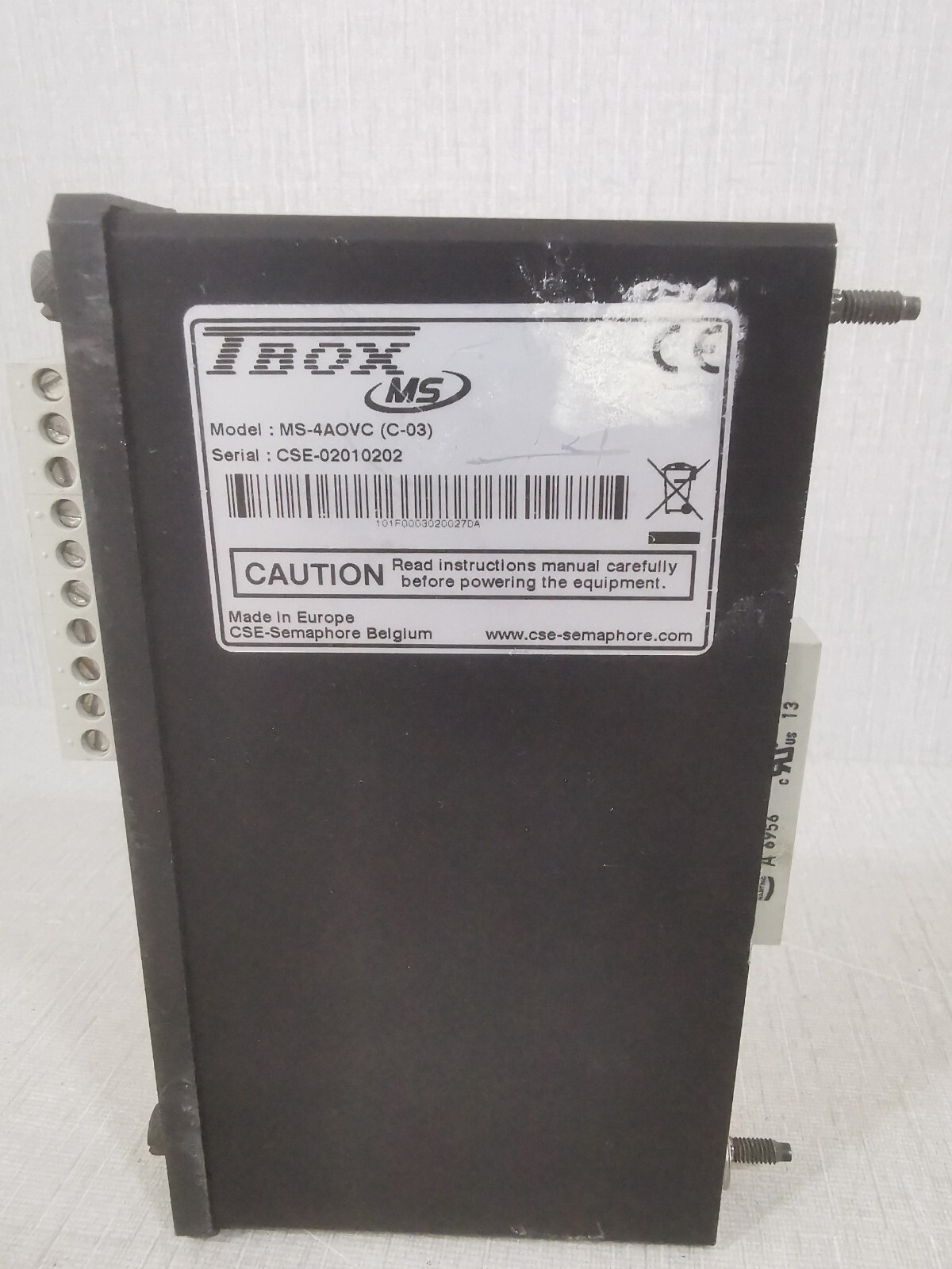 TBOX MS-4AOVC-(C-03) TBox MS-4AOVC (C-03) MODULE 3