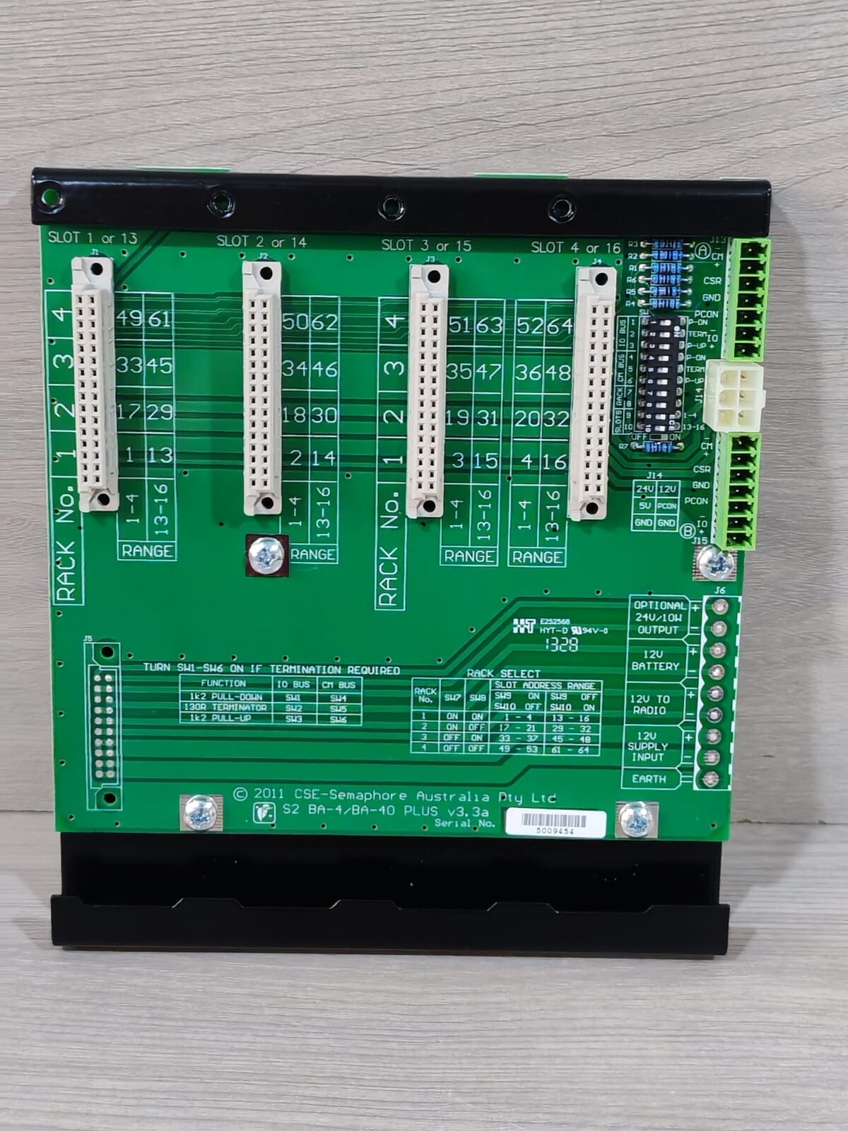 Semaphore BA-40 Semaphore Kingfisher CSE BA-4/BA-40 BACK PLATE 3
