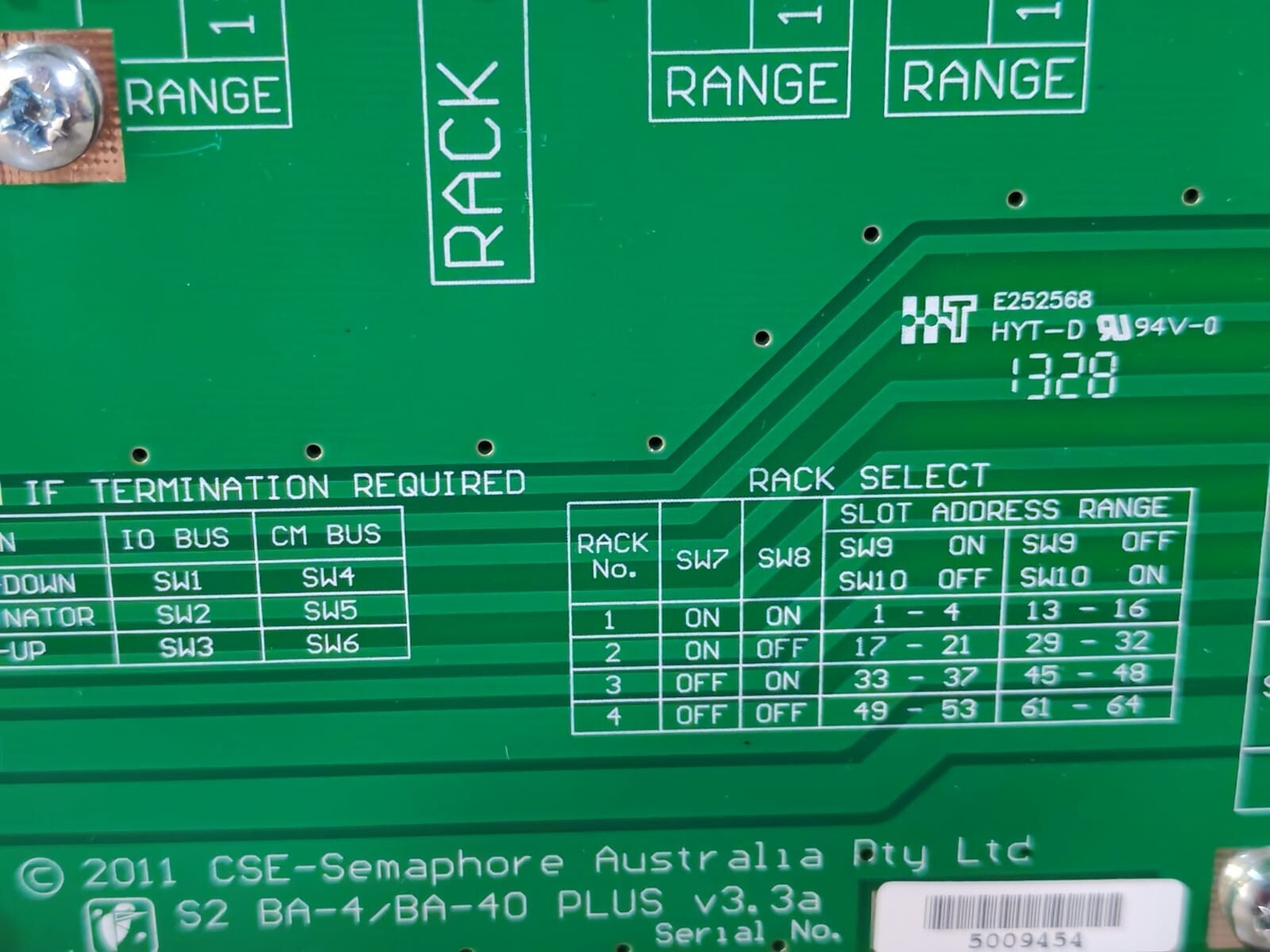Semaphore BA-40 Semaphore Kingfisher CSE BA-4/BA-40 BACK PLATE 4