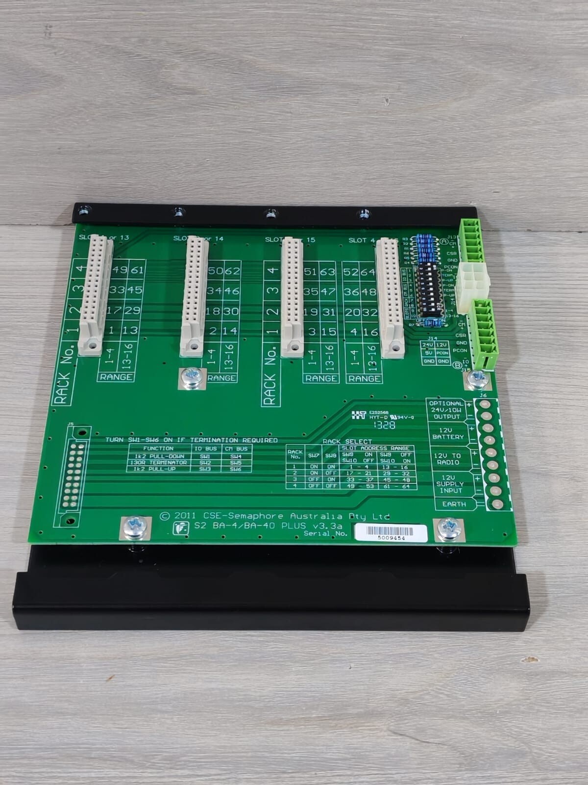 Semaphore BA-40 Semaphore Kingfisher CSE BA-4/BA-40 BACK PLATE 8