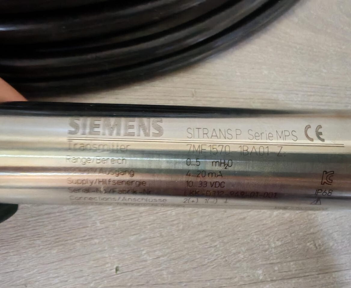 Siemens 7MF1570-1BA01-Z SIEMENS 7MF1570-1BA01-Z SITRANS P MPS / 7MF1570-8AA JUNCTION BOX- W/ FILHTY BOX 7