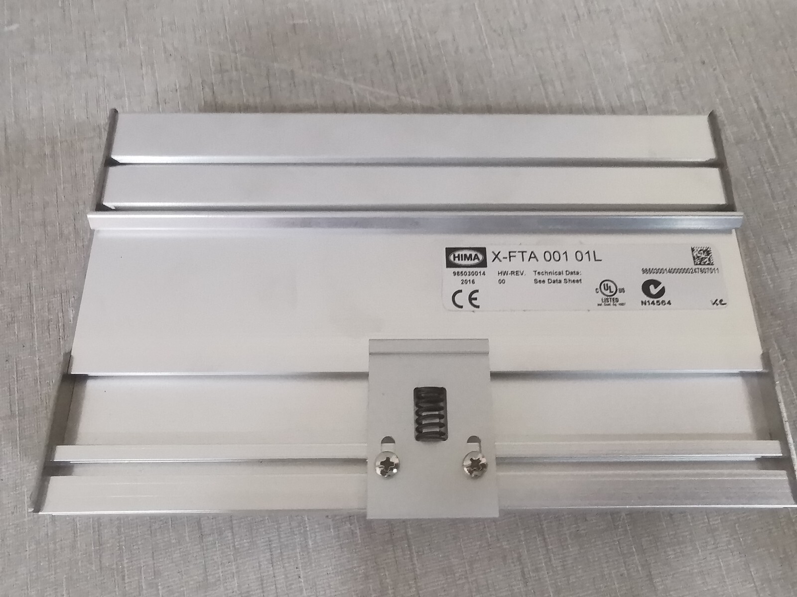 HIMA FTA-001 HIMA KM12 MOSULE X-FTA 001 01L 98503001400 REV.00 2
