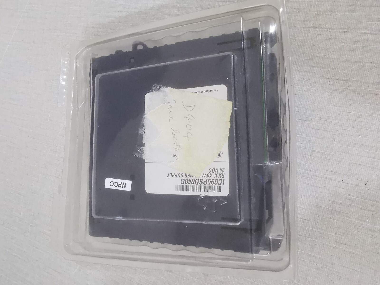 GE IC695PSD040G GE IC695PSD040G RX3i 40W Power Supply 24 VDC 5