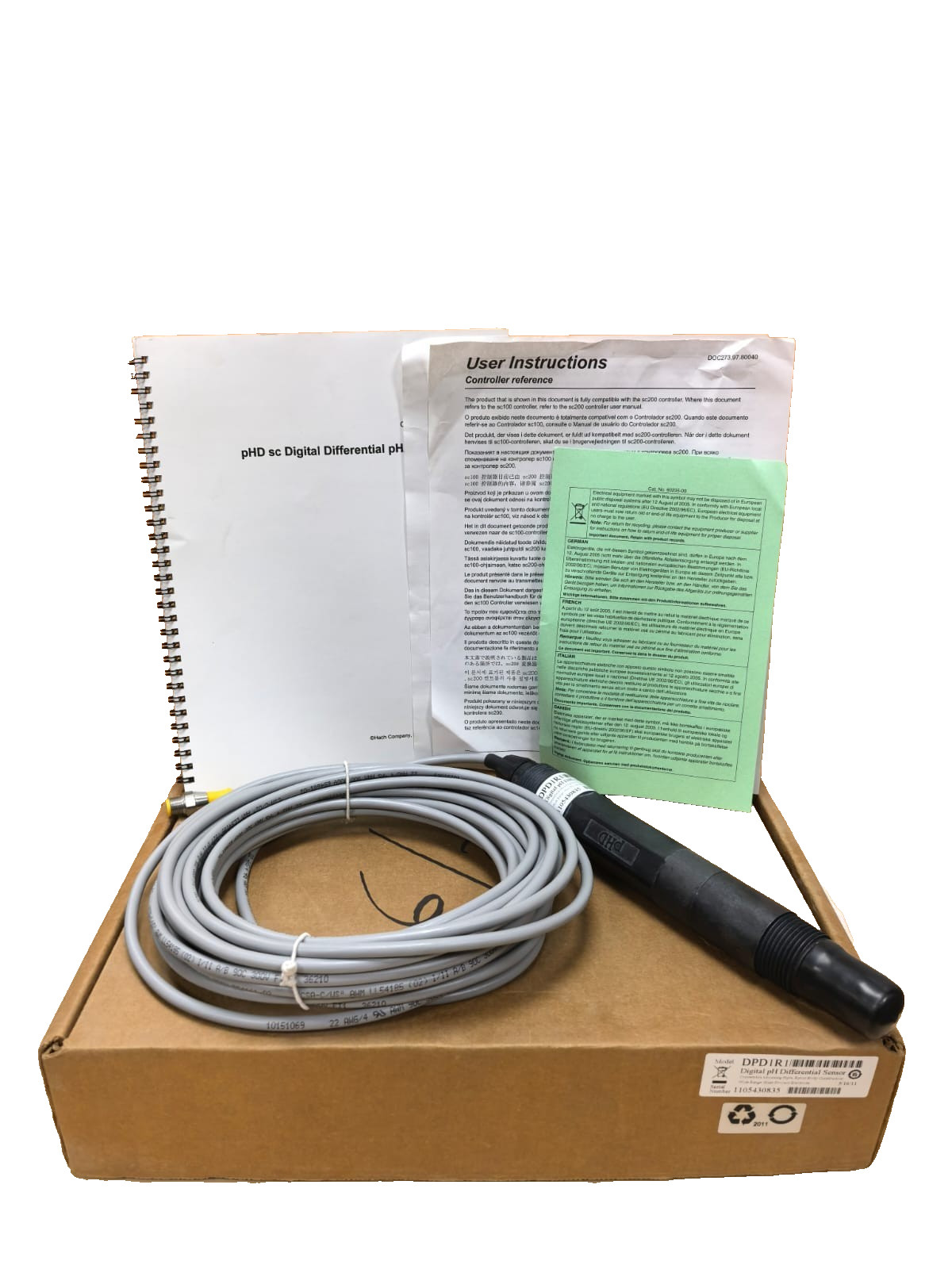 HACH DPD1R1 DIGITAL PH DIFFERENTIAL SENSOR
