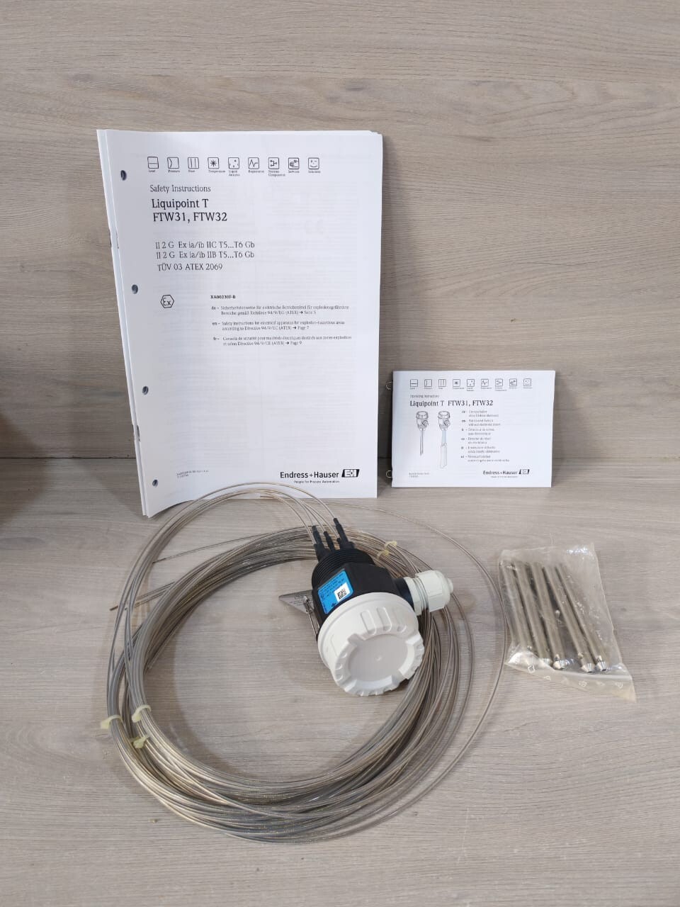 ENDRESS+HAUSER LIQUIPOINT T FTW32-D2D5AA0A CONDUCTIVE POINT LEVEL DETECTOR 5000M