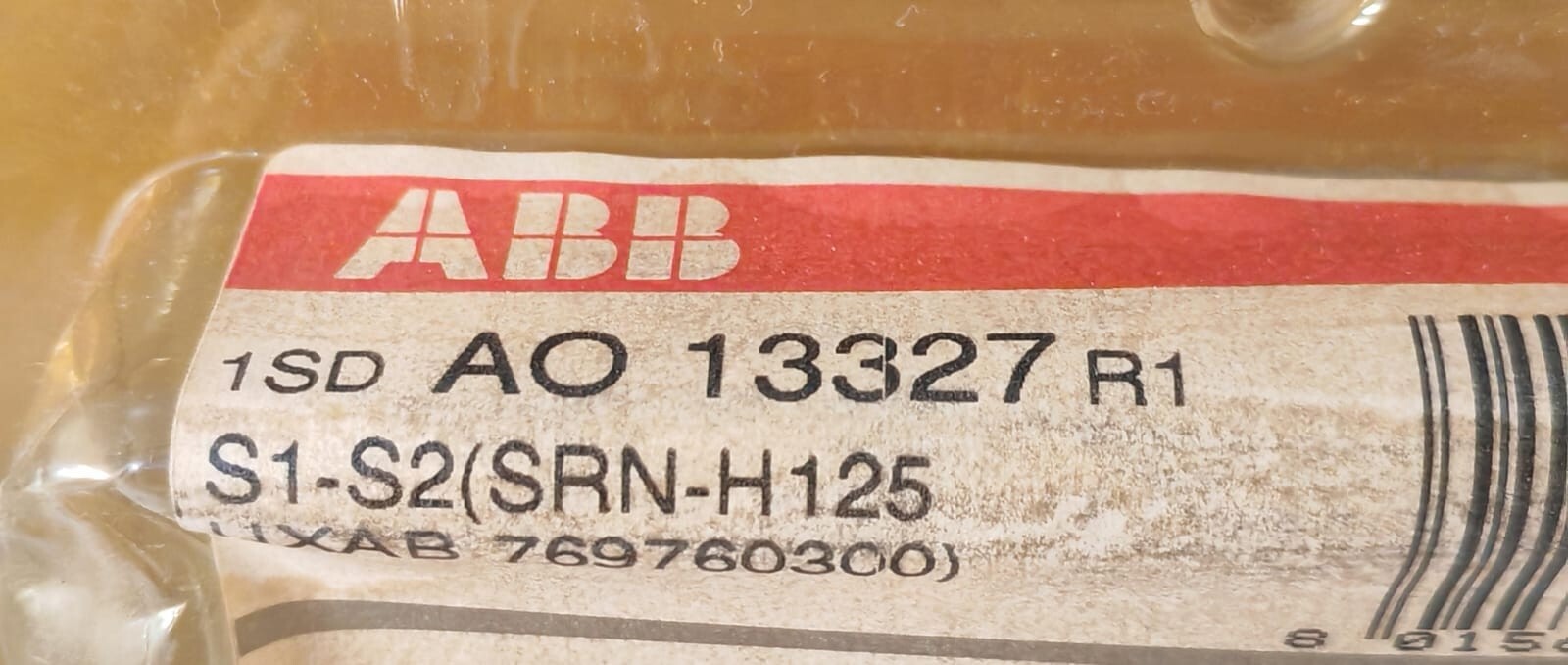 ABB 1SD AO 13327 R1 ABB 1SD AO 13327 R1 ALARM SWITCHER OFF-ON 7
