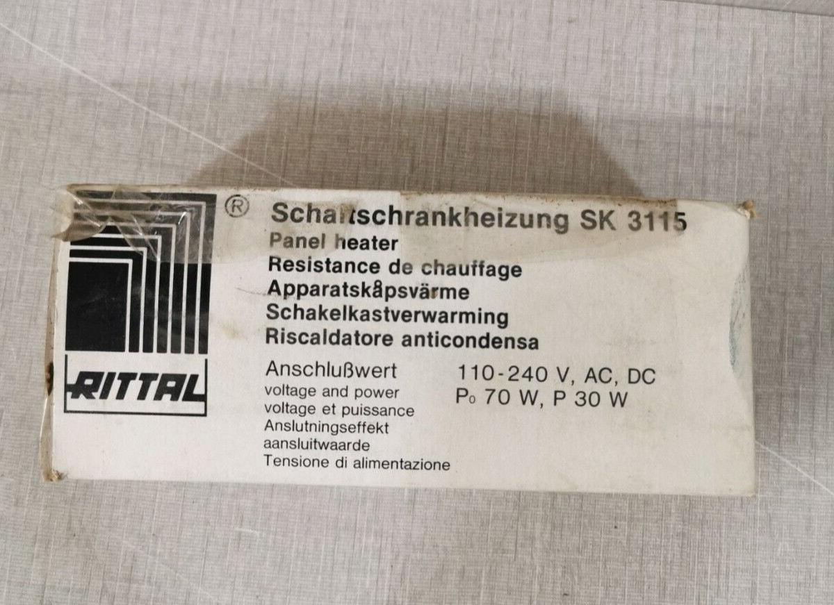 Rittal SK 3115 RITTAL SK 3115 PANEL HEATER 110-240V 2