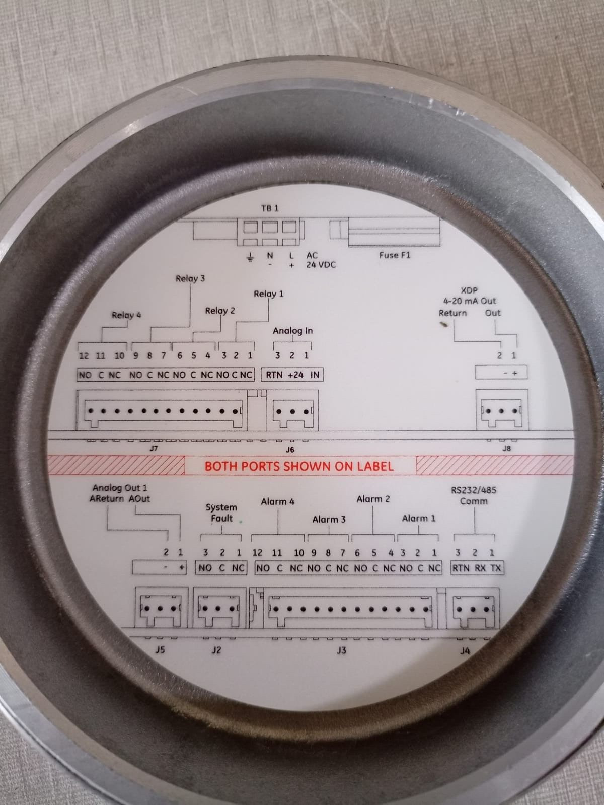 GE XDP-221-2 GE Fanuc XDP-221-2 Display for Thermal Conductivity Transmitter 2
