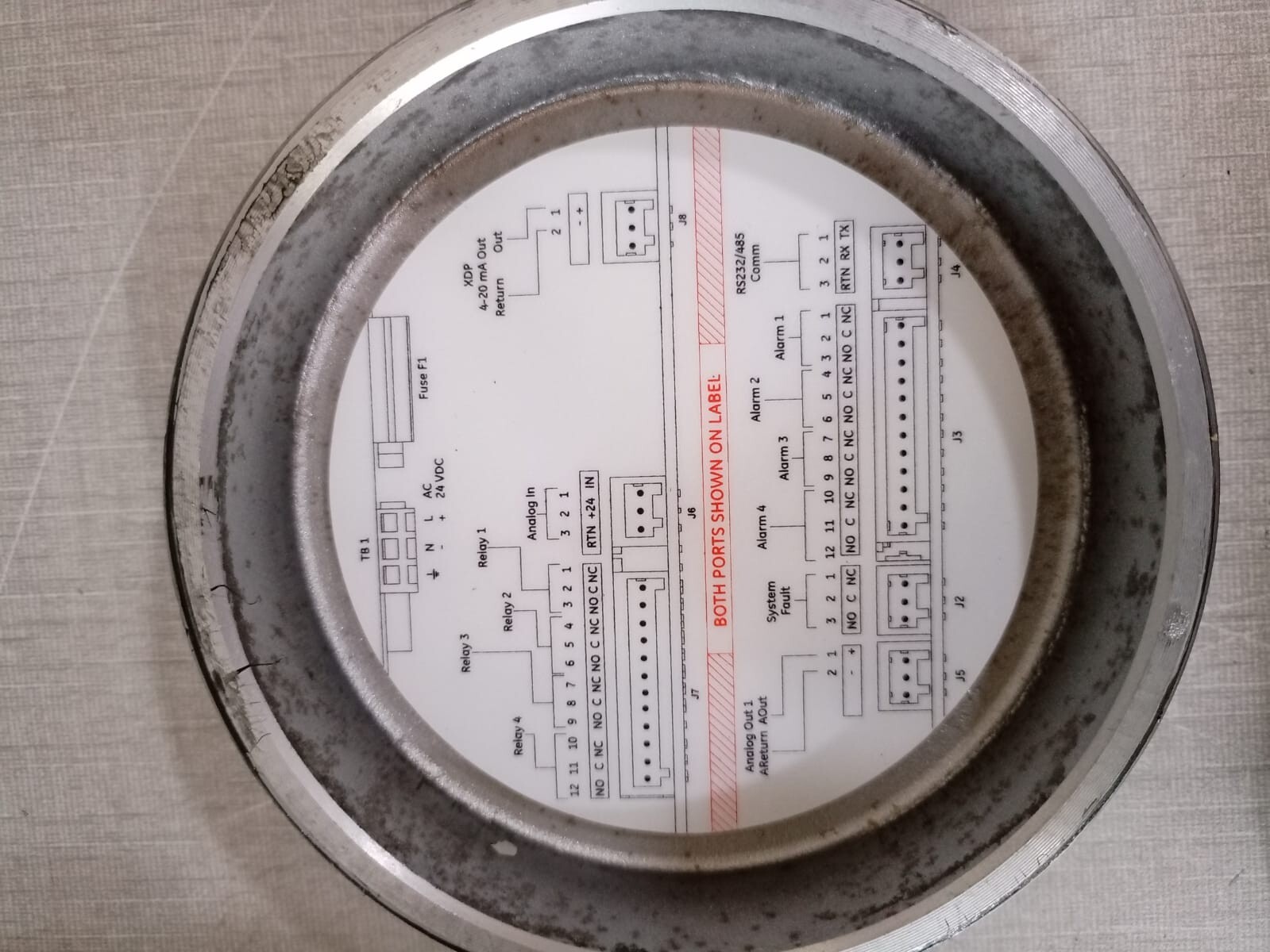GE XDP-221-2 GE Fanuc XDP-221-2 Display for Thermal Conductivity Transmitter 3
