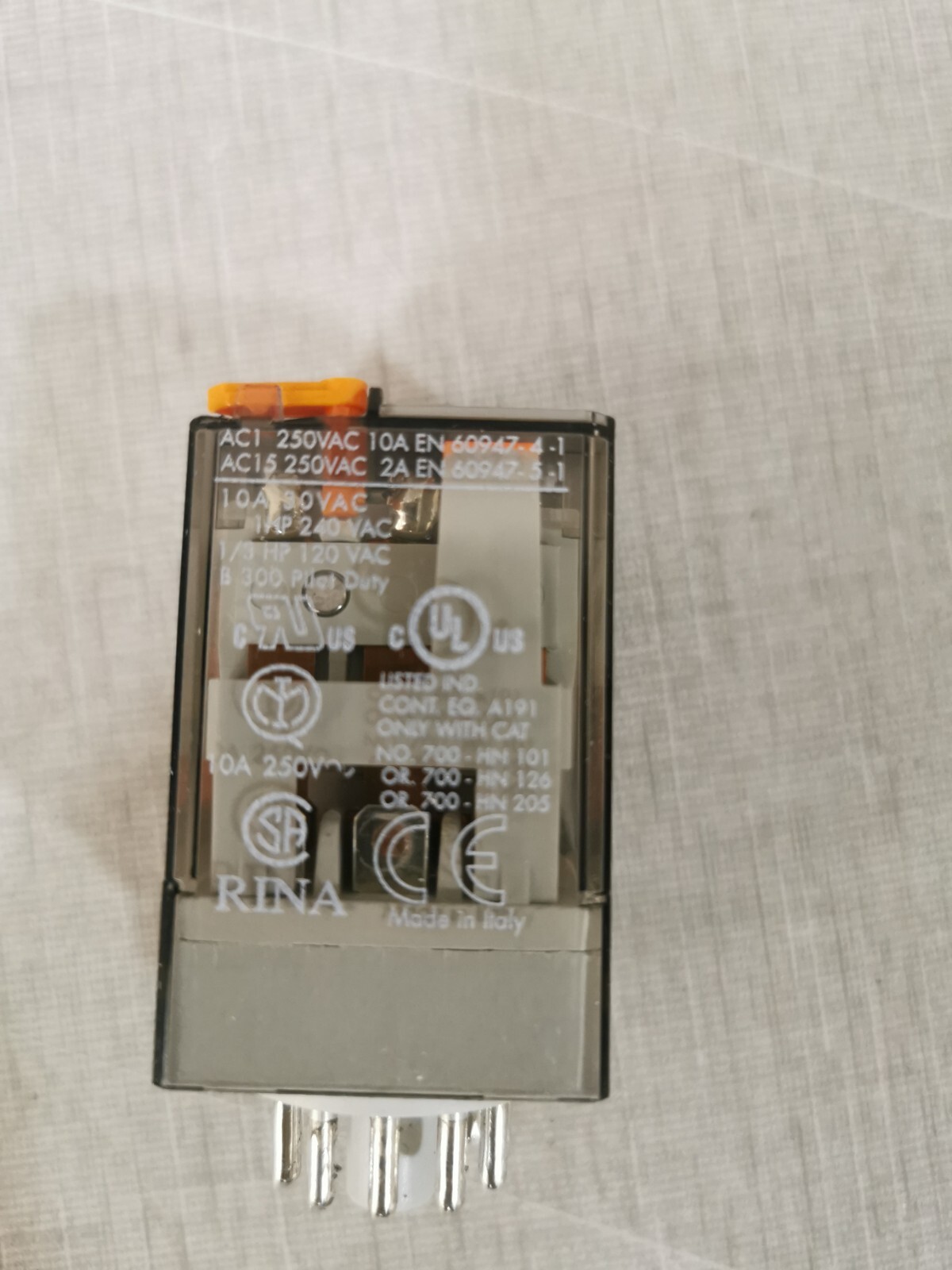 Rockwell Automation HA33A03-3-4 Allen Bradley 700-HA33A03-3-4 SER.D RELAY 4