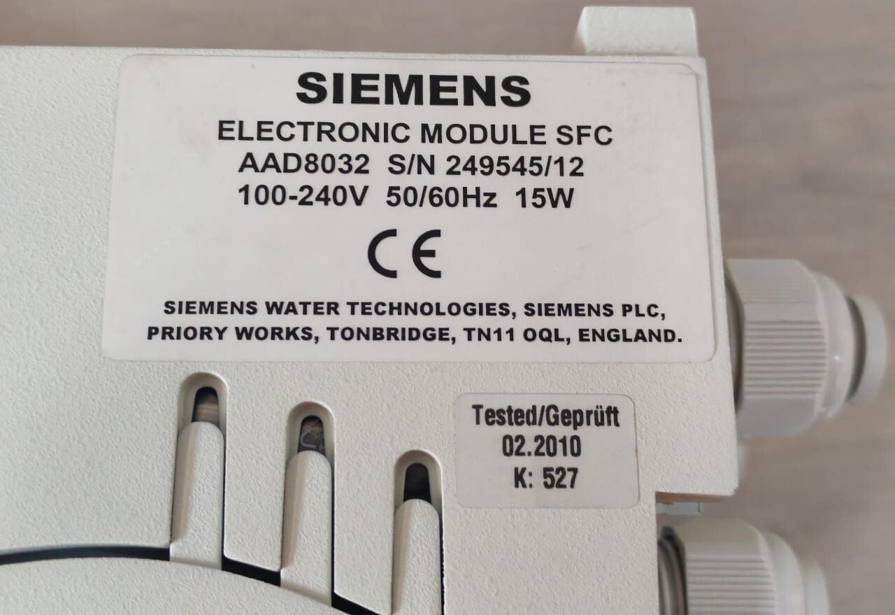 Siemens 249545/12 SIEMENS SFC AAD8032 249545/12 ELECTRONIC MODULE PANEL 100-240V 7