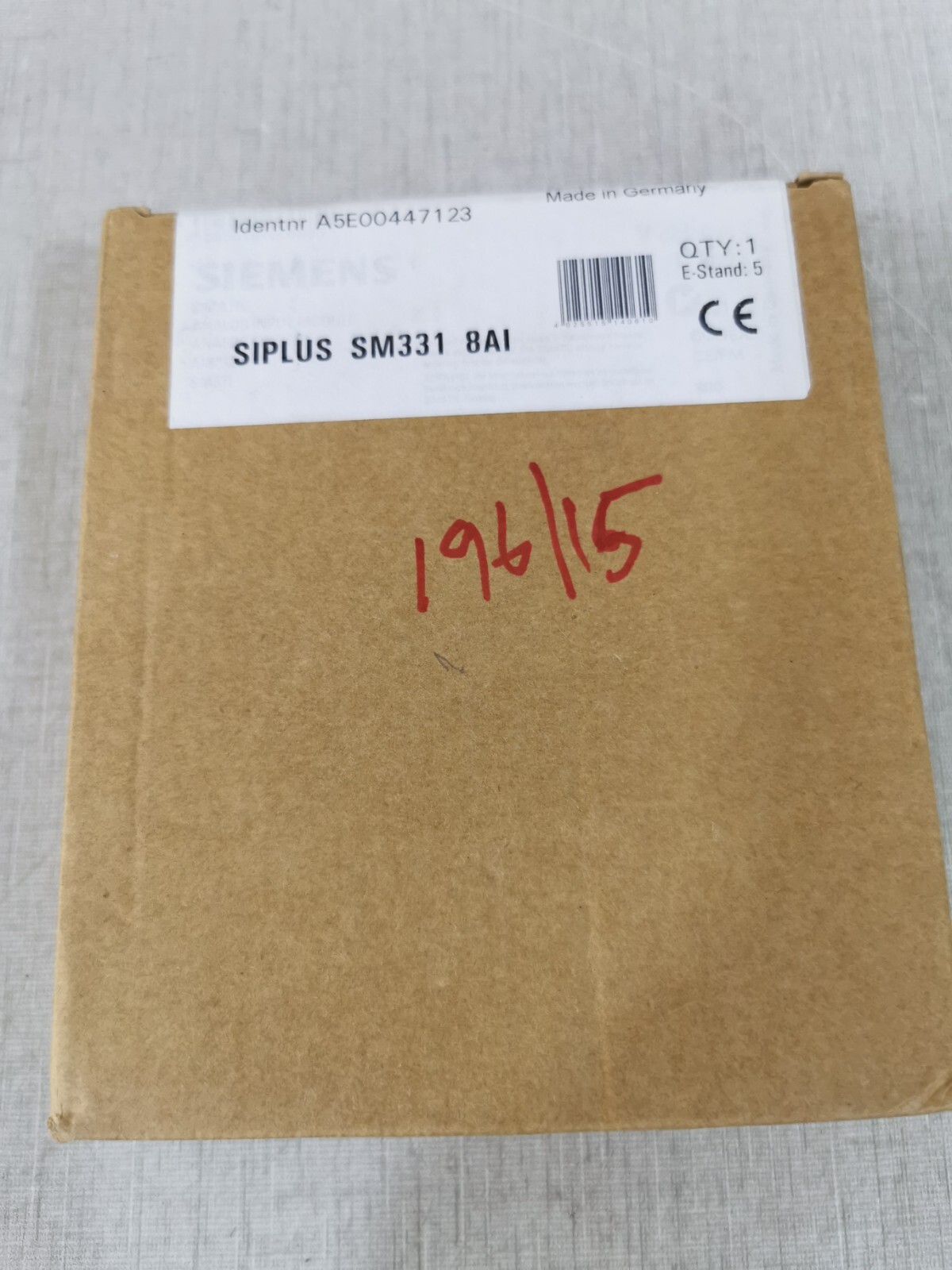 Siemens 6AG1 331-7KF02-2ABO SIEMENS 6AG1 331-7KF02-2ABO PLC EXTENSION MODULE 2