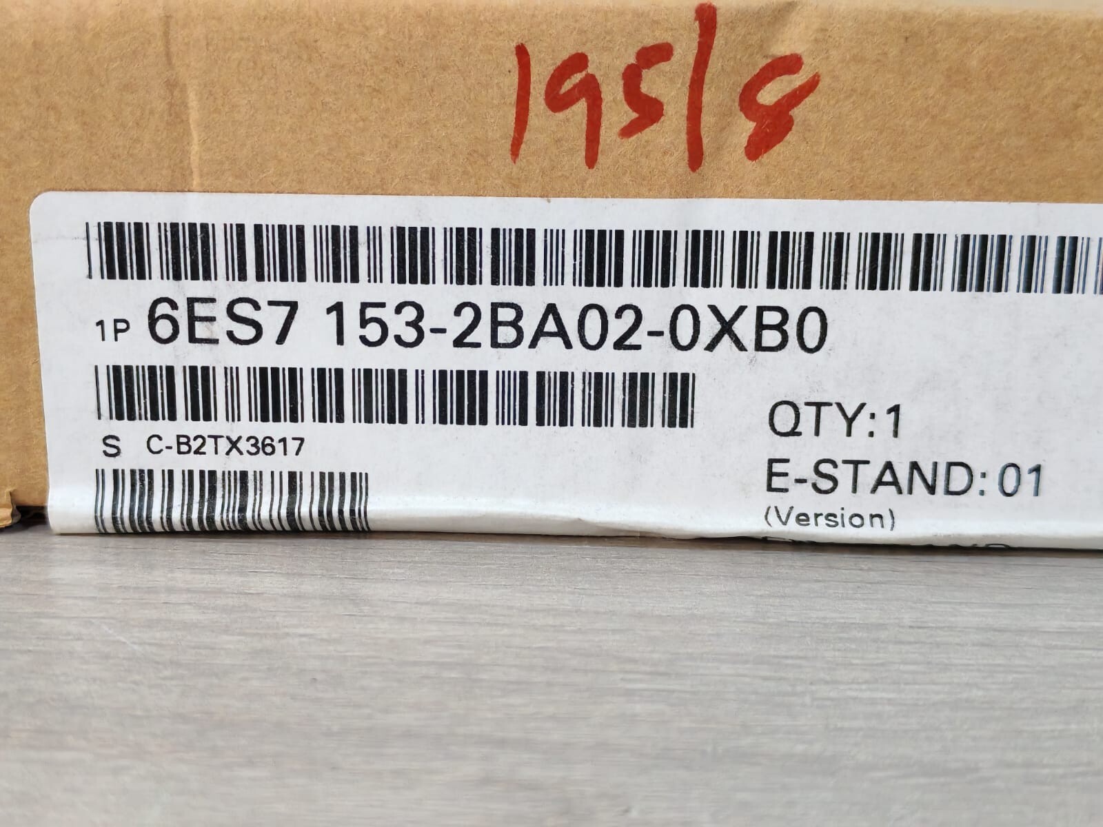 Siemens 6ES7 153-2BA02-0XB0 SIEMENS 6ES7 153-2BA02-0XB0 F/W STAND V5.0.13 INTERFACE MODULE 2