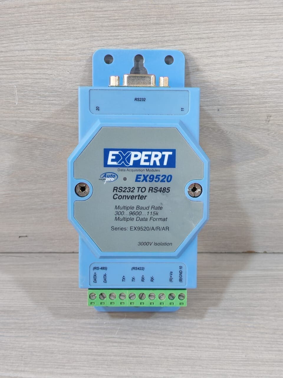 EXPERT EX9520 RS232 TO RS485 CONVERTER 3000V ISOLATION