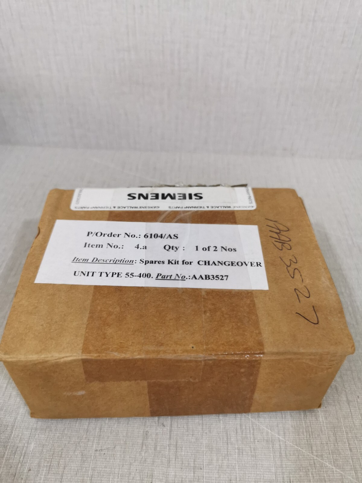 Siemens U27546 SIEMENS U27546 Spare Kit for Changeover 5