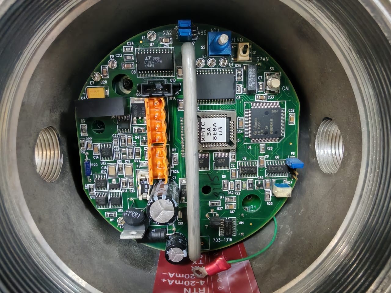 GE XMTC GE XMTC Thermal Condutivity Transmitter Gas Analyzer XMTC-62-21 4